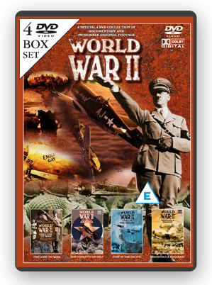 world war II 4 dvd box