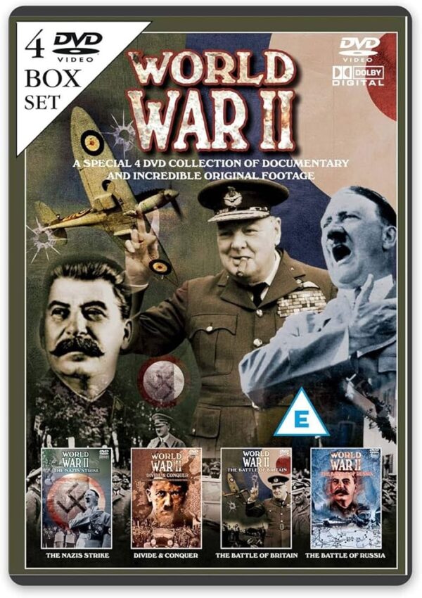 world war II 4 dvd box
