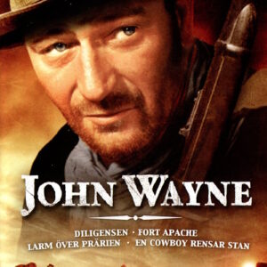 John Wayne 4 disc västernbox