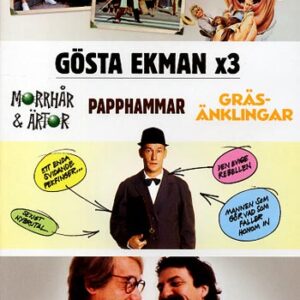 Gösta Ekman x3