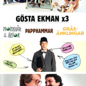 Gösta Ekman x 3