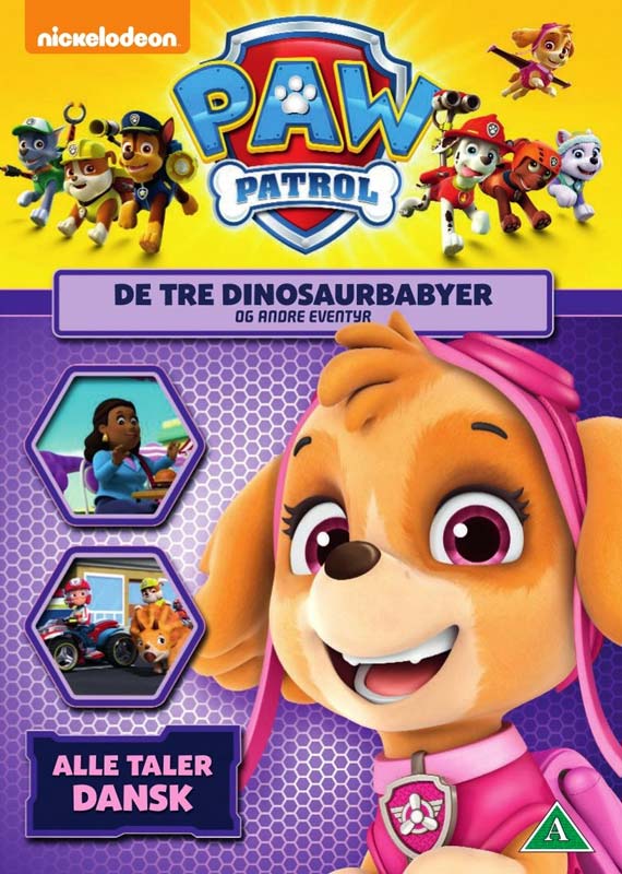PAW patrol - de tre dinosaurierna