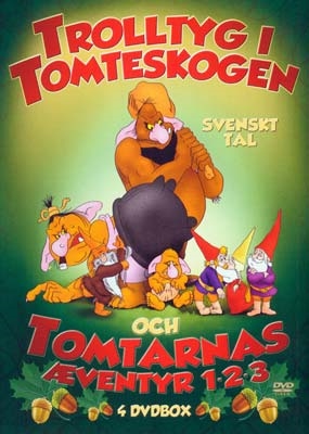 Trolltyg i Tomteskogen och Tomtarnas äventyr 1-3