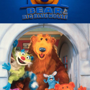 Nalle har ett blått hus